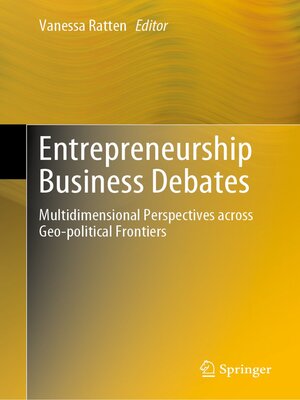cover image of Entrepreneurship Business Debates